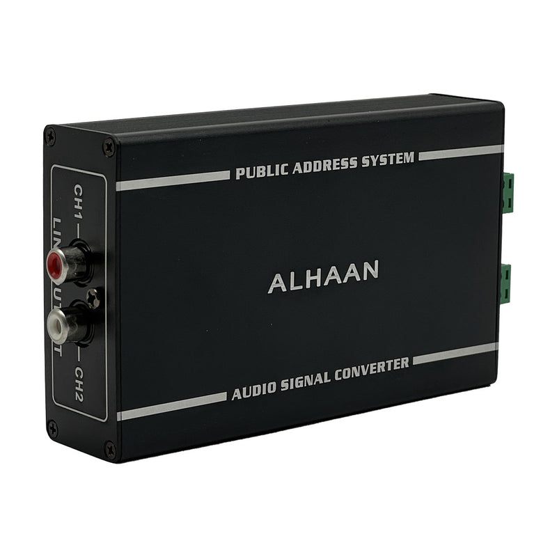 Alhaan CV-100VL 2CH High Level to Line Level Converter