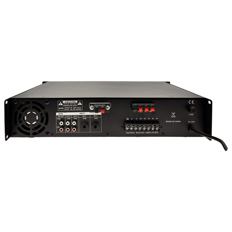 Alhaan SMA-1000PR 1000W Mixer Amplifier (Black) 5 ZONE