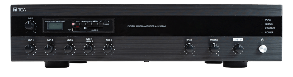 TOA Digital Mixer Amplifier with MP3 A-3224DM-EB 4CEF00