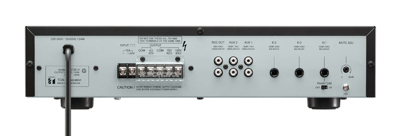 TOA Mixer Amplifier  A-2120