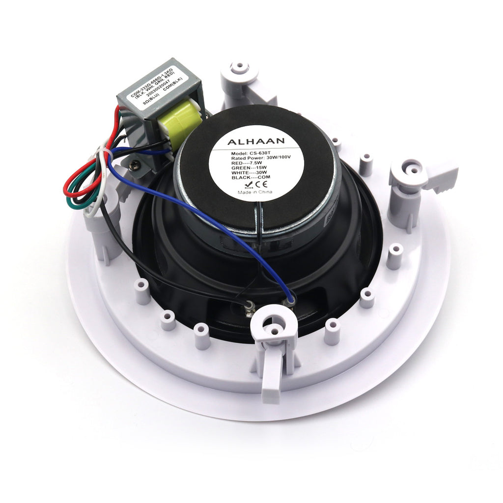 Alhaan CS-630T 6 inch Coaxial Ceiling Speaker