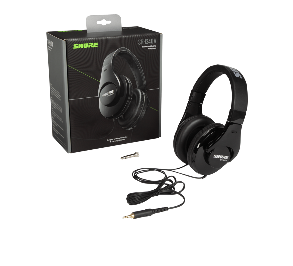 SHURE SRH240A - Professional Quality Headphones | FKGTC