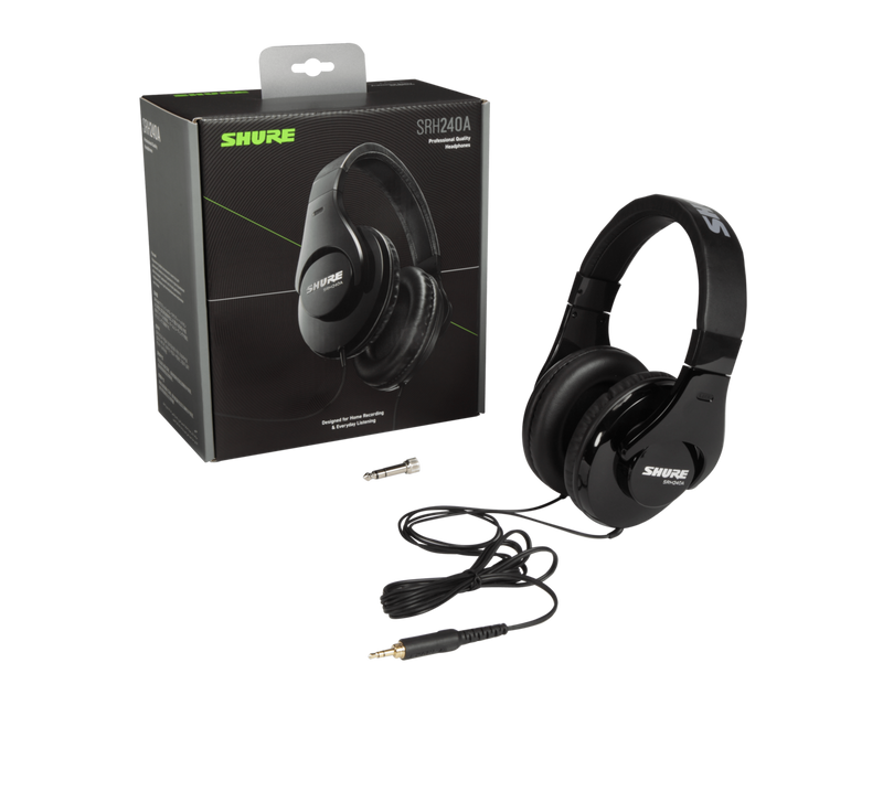 SHURE SRH240A - Professional Quality Headphones | FKGTC