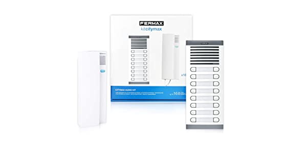 FERMAX-6216 16/W Citymax Audio KitT WH./TEL 230V | FKGTC