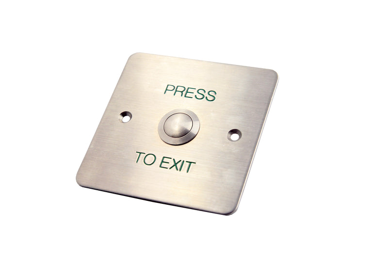 ELOCK EL-EB3 Exit Button, Flush Stainless Steel Square | FKGTC