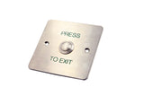 ELOCK EL-EB3 Exit Button, Flush Stainless Steel Square | FKGTC