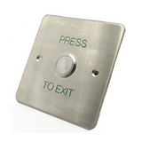 ELOCK EL-EB3 Exit Button, Flush Stainless Steel Square | FKGTC