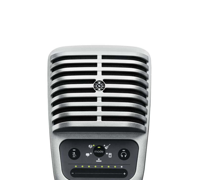 SHURE  MV51/A Digital Large-Diaphragm Condenser Microphone For Mac, PC, IPhone, IPod, And IPad | FKGTC