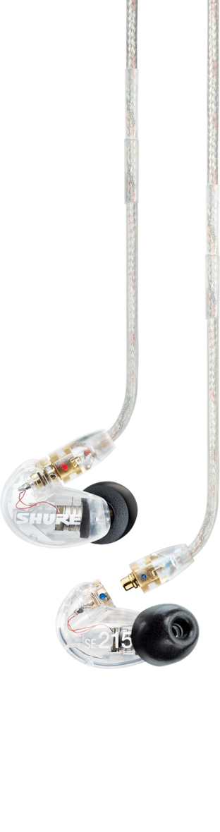 SHURE SE215-CL EFS Clear Sound Isolating Earphones | FKGTC
