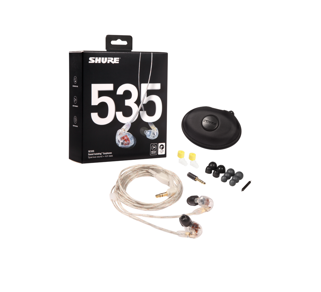 SHURE SE535-CL-EFS Professional Sound Isolating Earphones | FKGTC