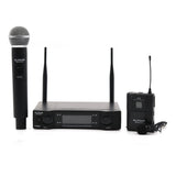 Alhaan WLCH-210 Wireless Handheld & Collar Microphone Set