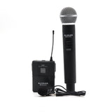 Alhaan WLCH-210 Wireless Handheld & Collar Microphone Set