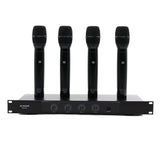 Alhaan WLH-410 Wireless Handheld Microphones (Set of 4)