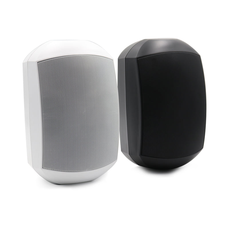 Alhaan WS-40W/B Wall Speaker, 40W/100V, OFF 60W at 8 ohm-White/Black Color