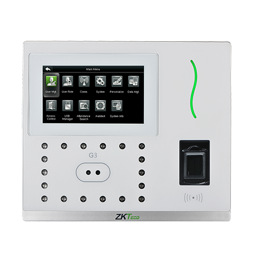 ZKTECO - G3 Multi Biometric Time Attendance & Access Control Terminal | FKGTC