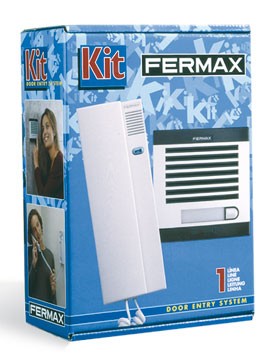 FERMAX-6202 Citymax Audio Kit WH./TEL 230V | FKGTC