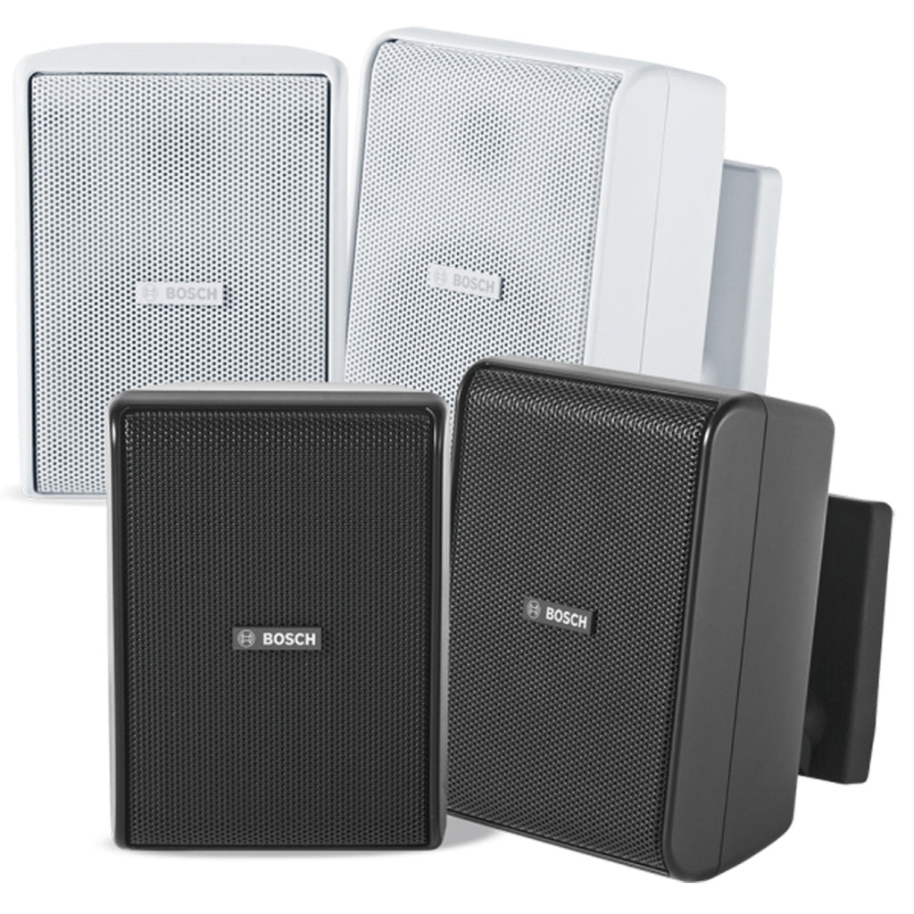 BOSCH LB20 PC40-4D/L Speaker 4" cabinet 8 Ohm pair - Black/White | FKGTC