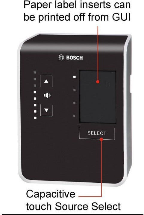 BOSCH PLM-WCP PLENA matrix Wall Control Panel | FKGTC