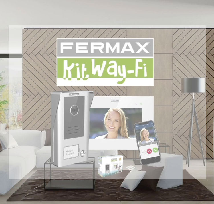 Kit videoportero Wifi Fermax 1431 Way-Fi Slim 7