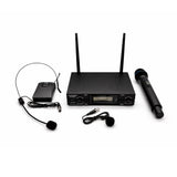 Alhaan WLCH-210 Set of 1 Wireless Handheld and 1 Wireless Collar Microphone