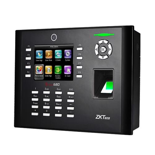 ZKTECO - iClock680 Fingerprint Time & Attendance and Access Control Terminal | FKGTC