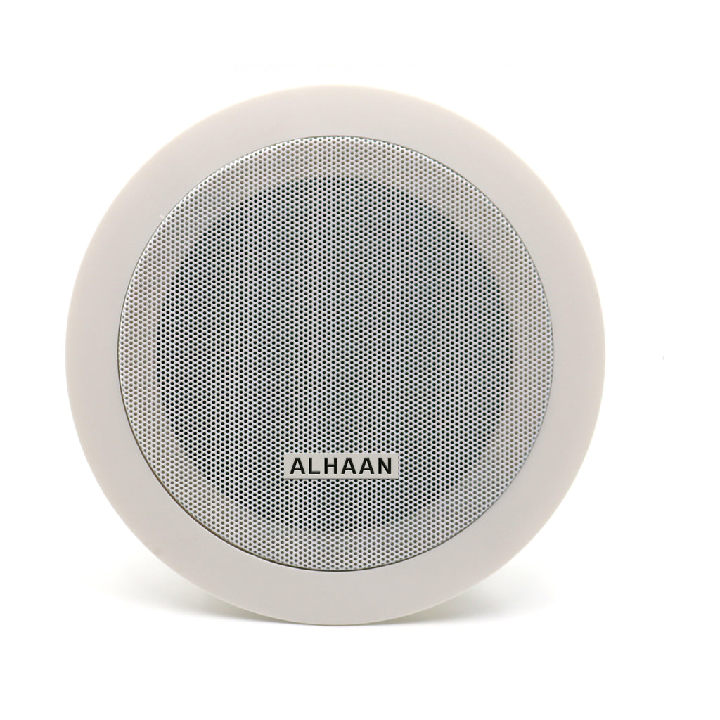 Alhaan CS-56P 5 inch, 3/6W Fast Mount Plastic Ceiling Speaker