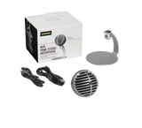 SHURE MV5/A-LTG  Digital Condenser Microphone (Grey / Black) | FKGTC