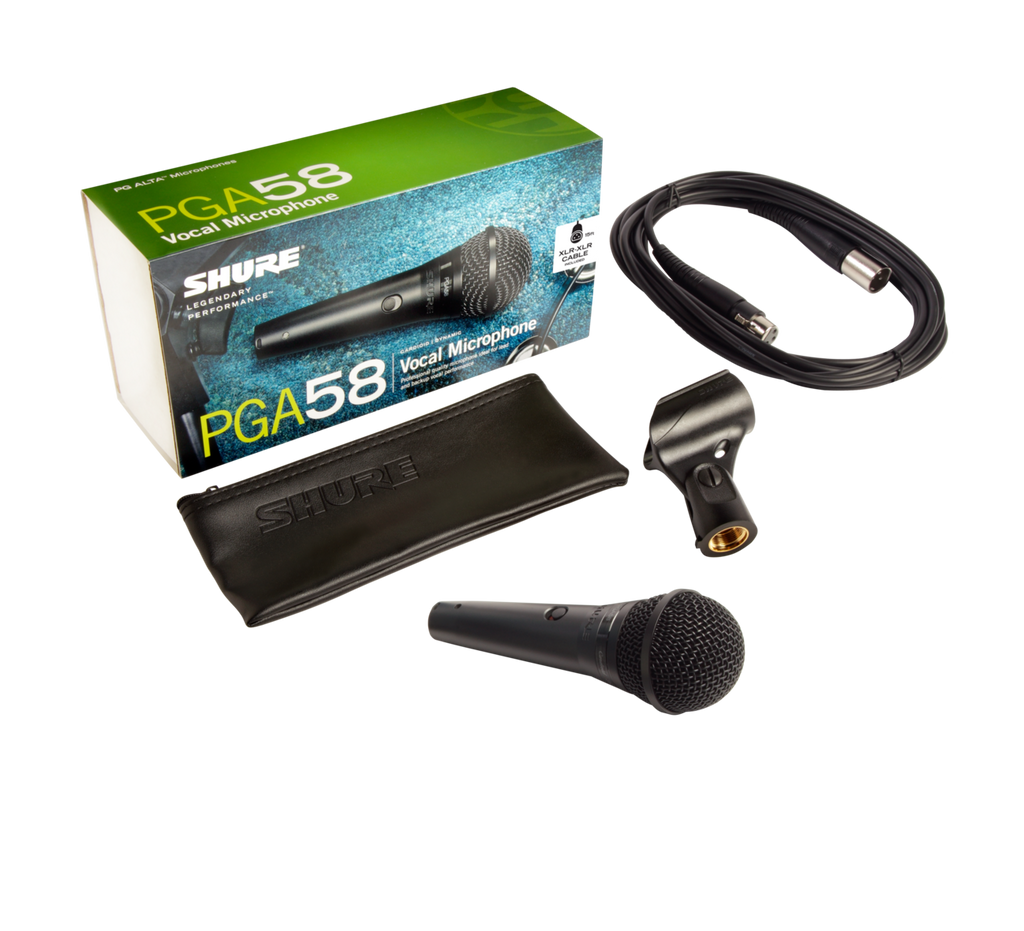 SHURE PGA58-XLR-E Handheld Microphone | FKGTC