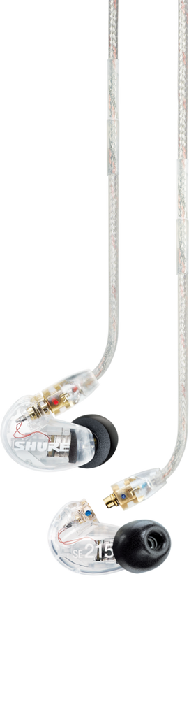 SHURE SE215-CL EFS Clear Sound Isolating Earphones | FKGTC