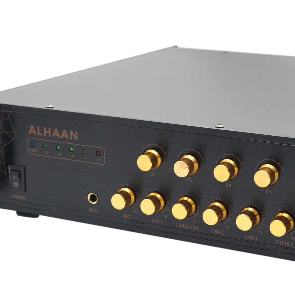 Alhaan SMA-250PR 120W Priority Mixer Amplifier
