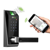 ZKTECO - AL20DB Fingerprint Lever Lock With Touch Screen and Bluetooth | FKGTC