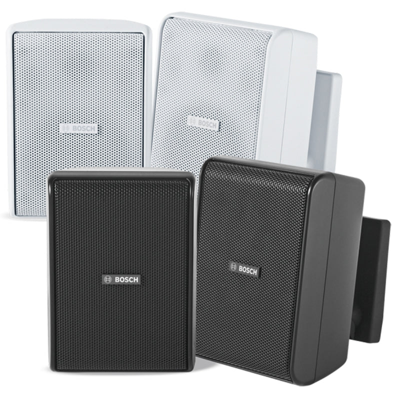 BOSCH LB20 PC40-4D/L Speaker 4" cabinet 8 Ohm pair - Black/White | FKGTC